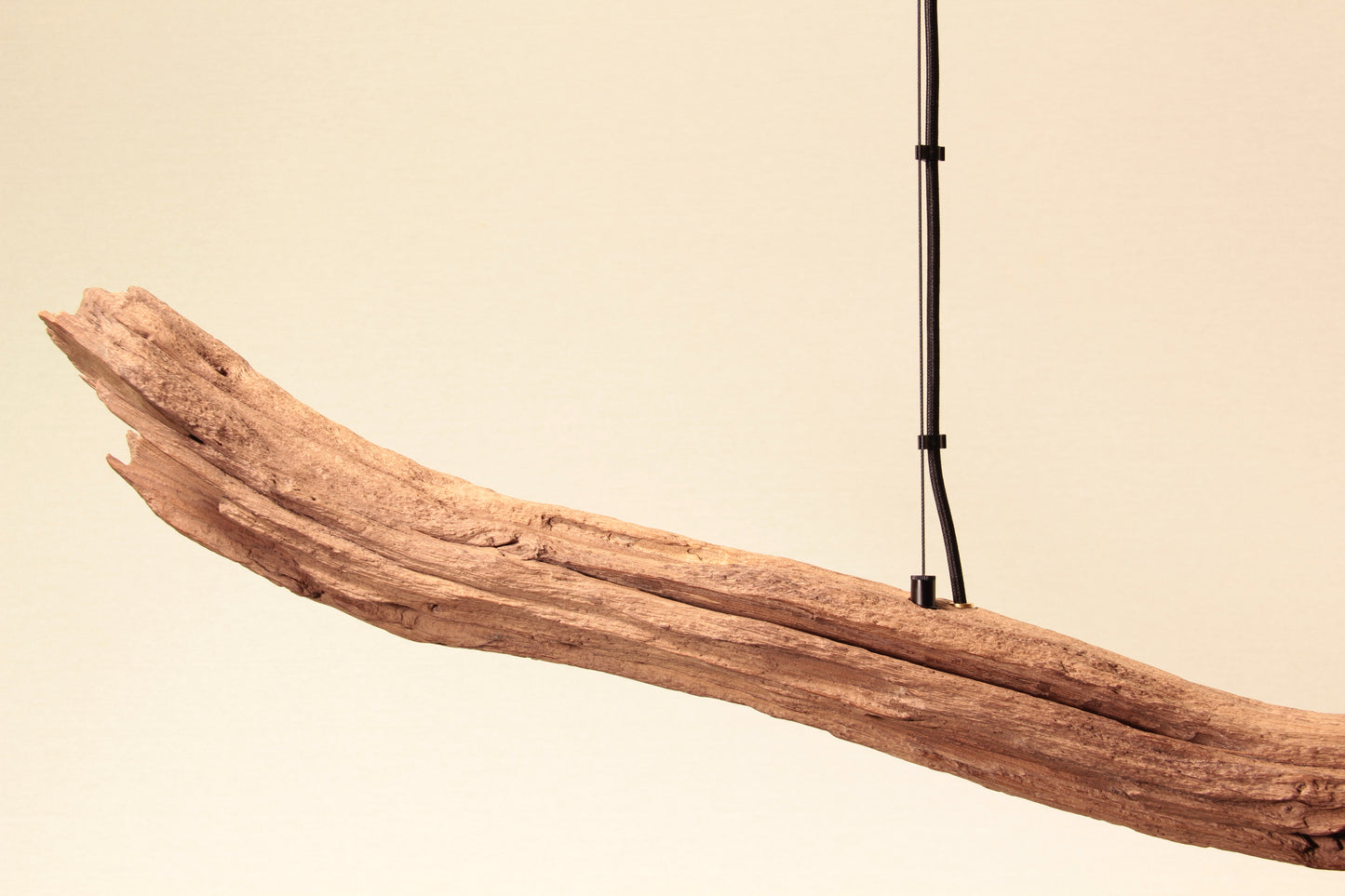 Lampe de table à manger - pièce unique fabriquée à la main - branche de chêne de 234 cm