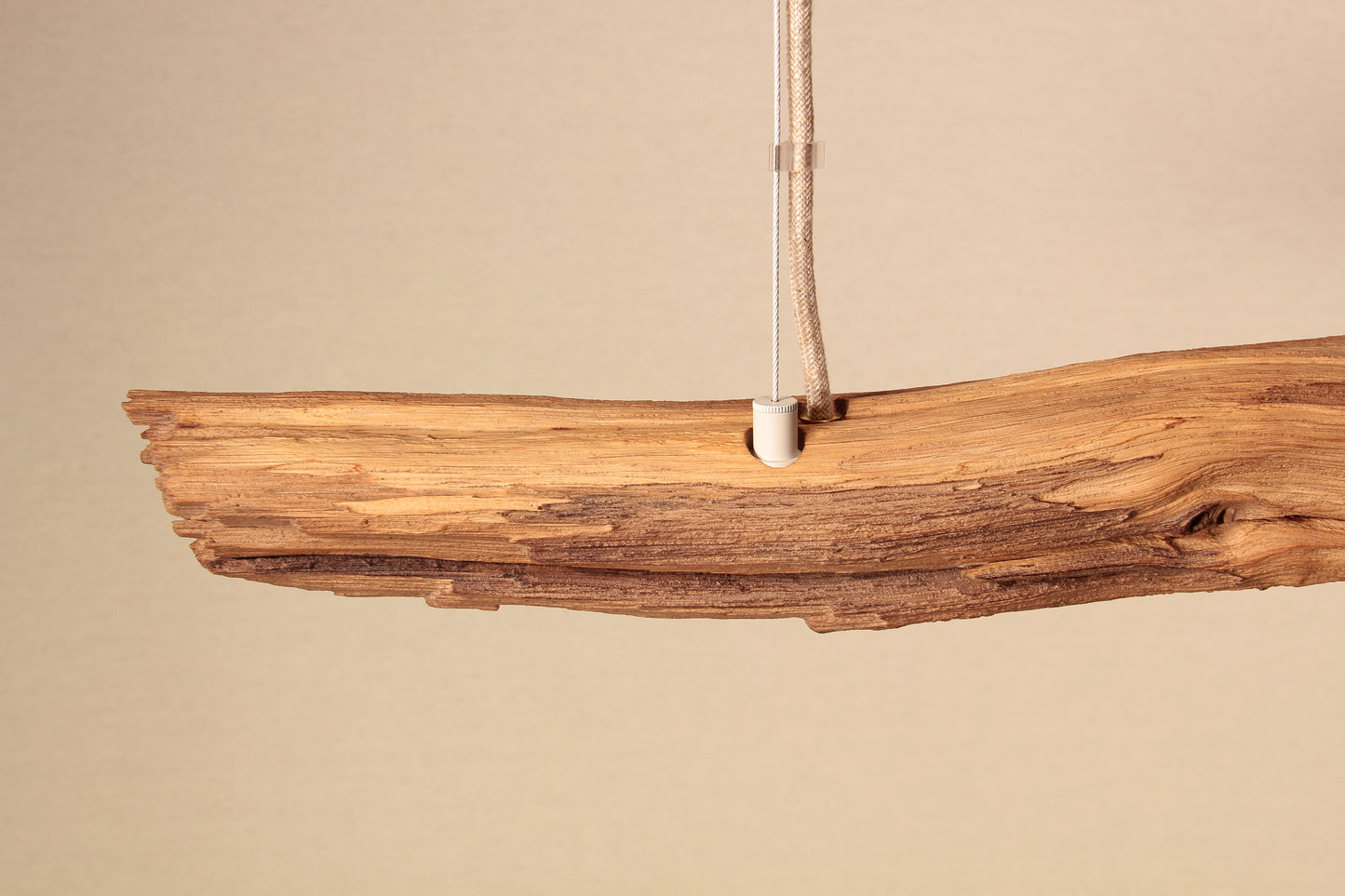 Dining table lamp - handmade unique piece - 96cm oak branch