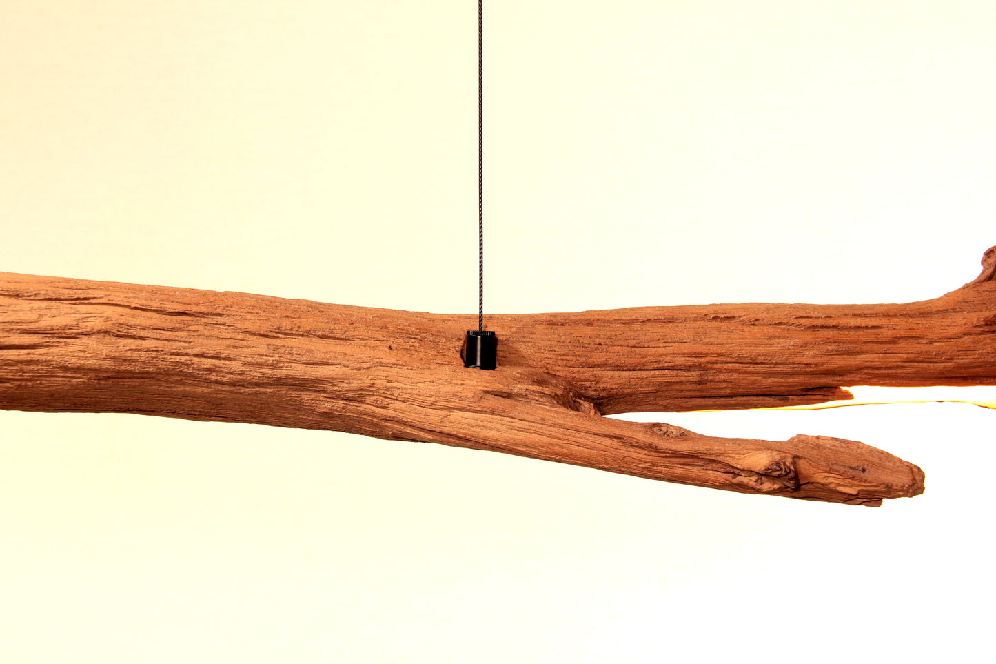 Dining table lamp - handmade unique piece - 100cm oak branch