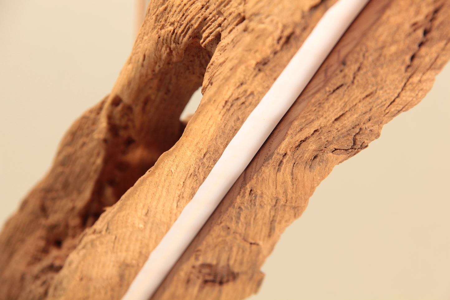 Esstischleuchte - handgefertigtes Unikat - 126cm Eichenbalken