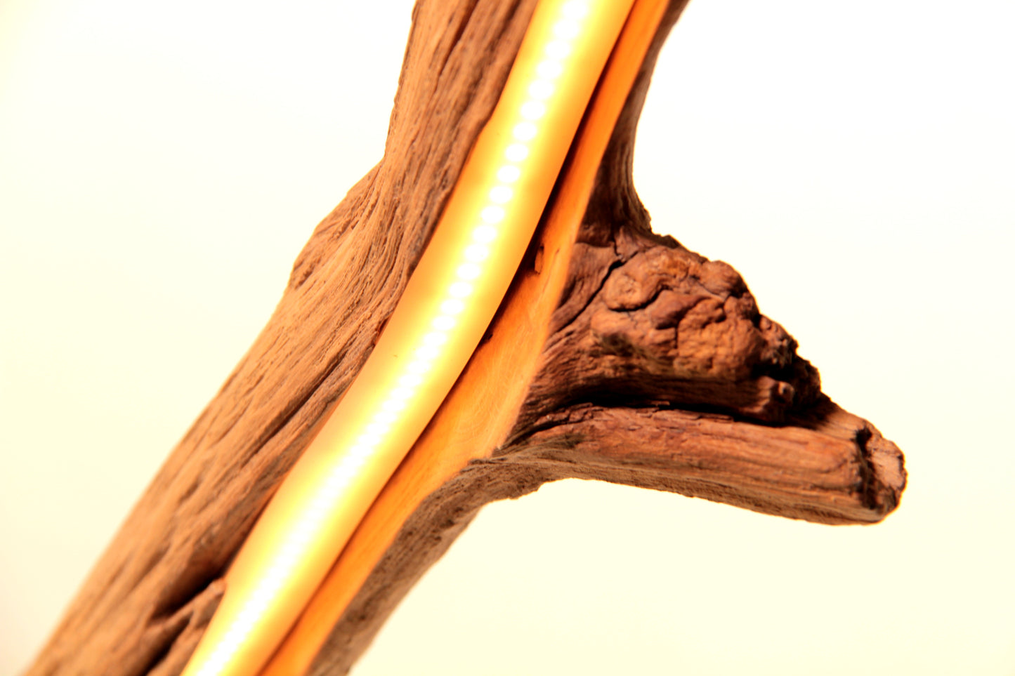 Dining table lamp - handmade unique piece - 100cm oak branch