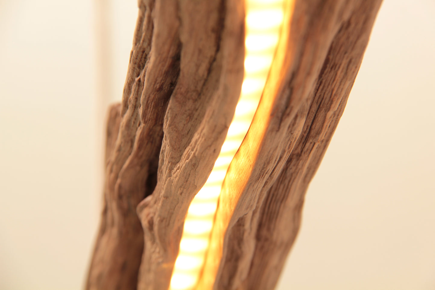 Dining table lamp - handmade unique piece - 152cm oak branch