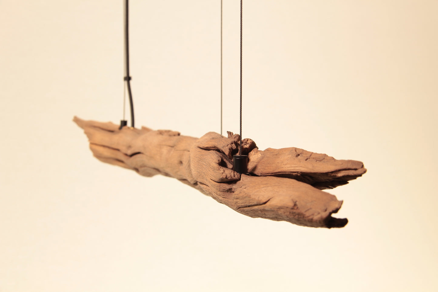 Dining table lamp - handmade unique piece - 115cm oak branch