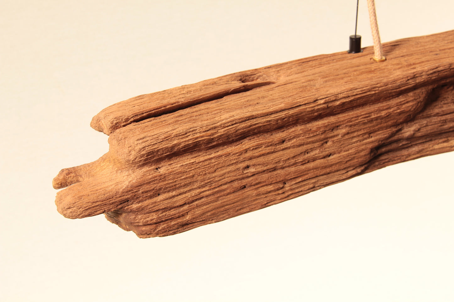 Esstischleuchte - handgefertigtes Unikat - 126cm Eichenbalken