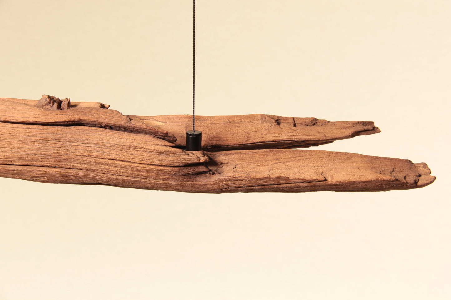 Dining table lamp - handmade unique piece - 115cm oak branch