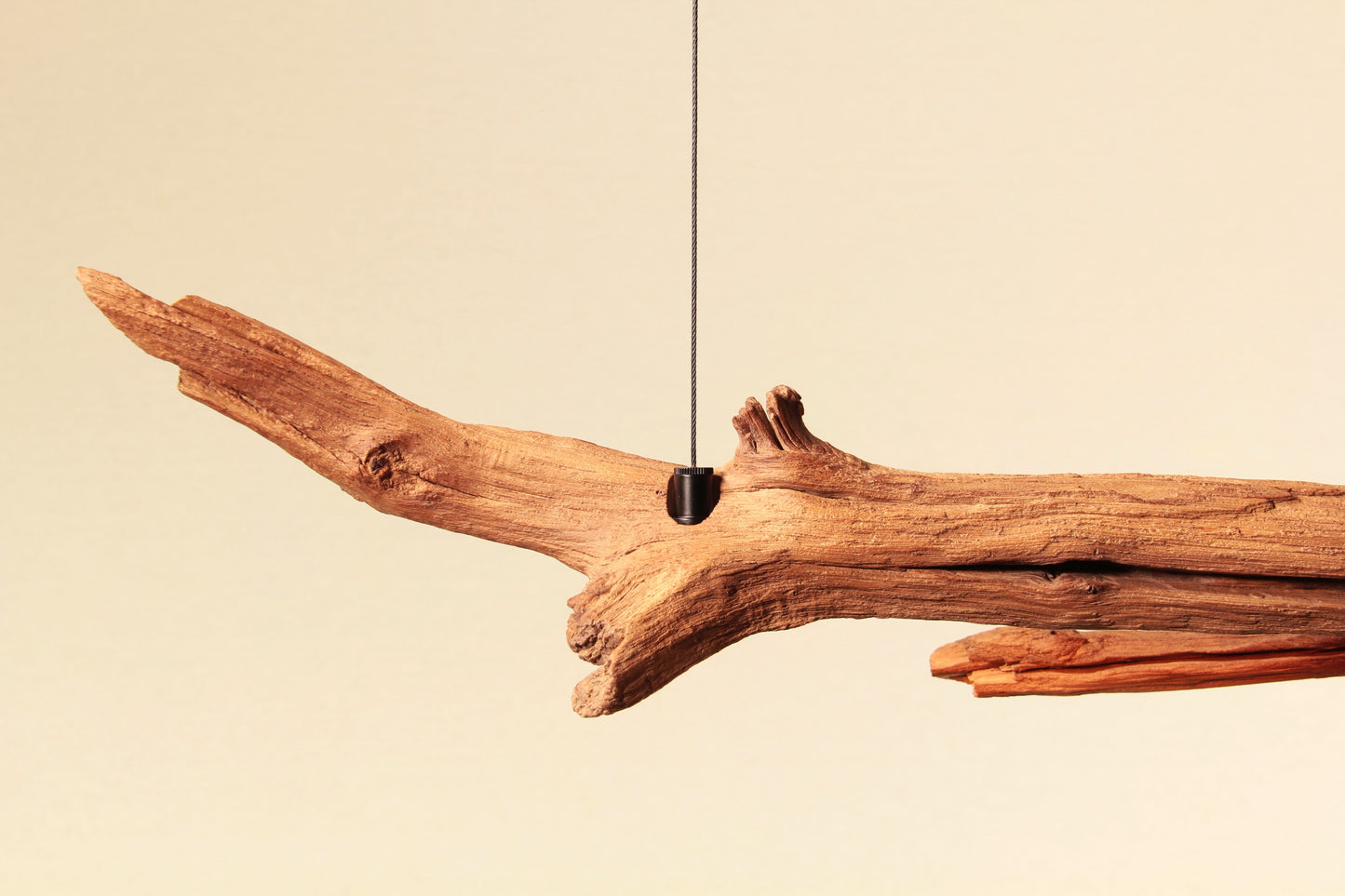 Dining table lamp - handmade unique piece - 100cm oak branch