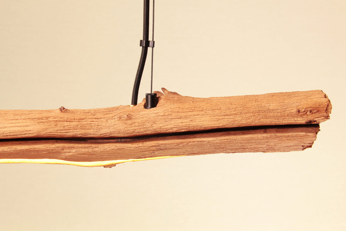Dining table lamp - handmade unique piece - 100cm oak branch